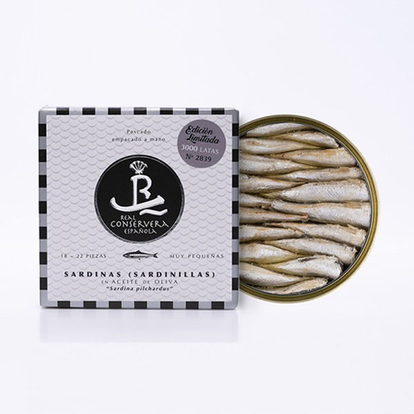 Sardines In Olive Oil 15-25 Pcs/tin – Spain