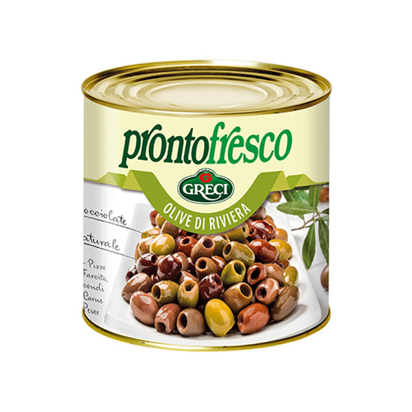 Trio Of Seasoned Pitted Olives In Oil – Italy