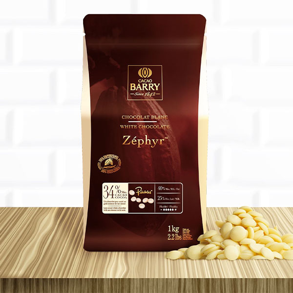 Zéphyr White Chocolate 34% Cocoa – France